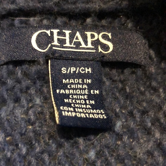Champs- Blue knit cardigan - Picture 3 of 5
